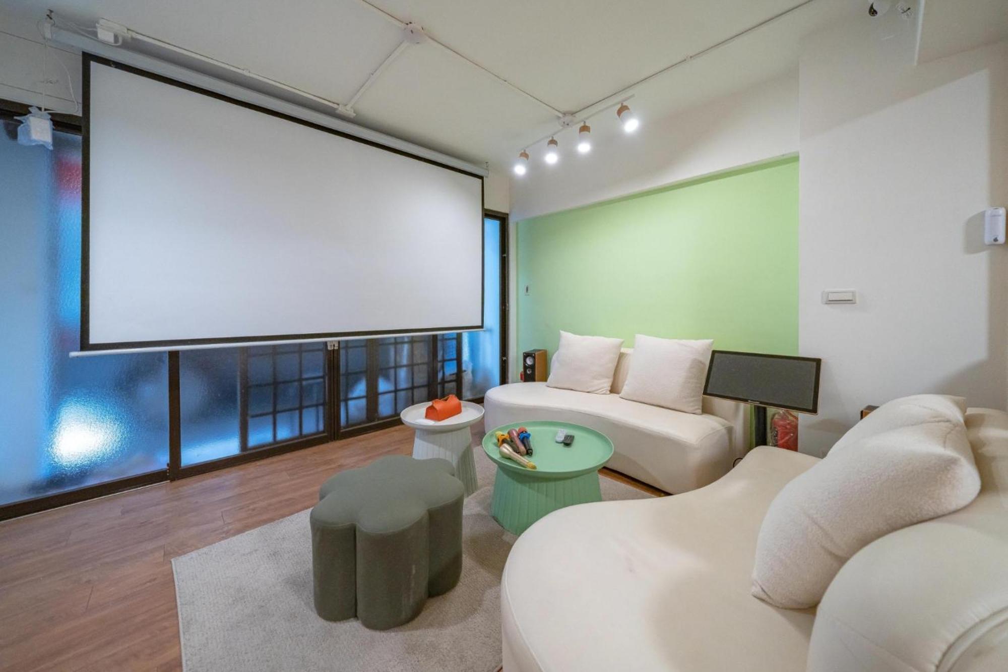 樂福小棧 Love House 宜蘭五結包棟民宿 Ktv 電動麻將 烤肉 Wujie Exterior foto